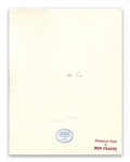 Large 11'' x 14'' Paramount Studio Portrait of Audrey Hepburn From ''Funny Face'' -- From Audrey's Personal Collection